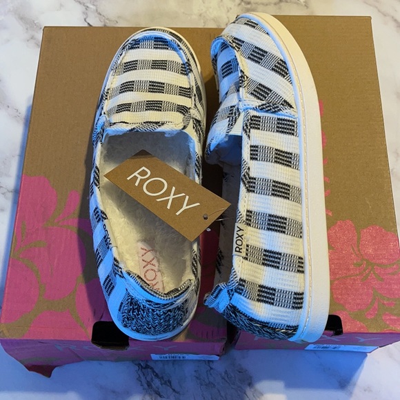 🔥ROXY Shoes Minnow Fur Moccasin for Women NWT - Picture 6 of 7